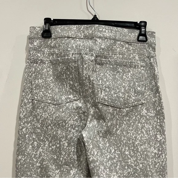 SPANX Ankle Jean-ish Leggings Speckled Grey Skinny Slimming - Picture 6 of 10